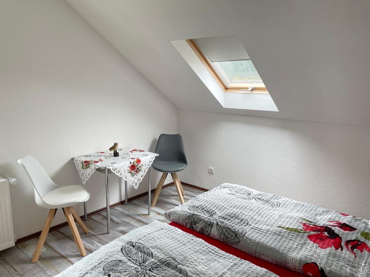 Fewo Mit Balkon Direkt Am Wald Und Wanderweg Ruhe Pur 2 Og 巴特萨克萨 外观 照片