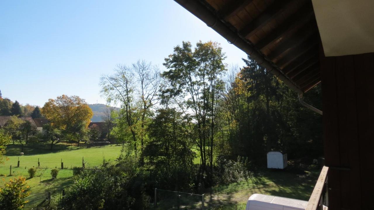 Fewo Mit Balkon Direkt Am Wald Und Wanderweg Ruhe Pur 2 Og 巴特萨克萨 外观 照片
