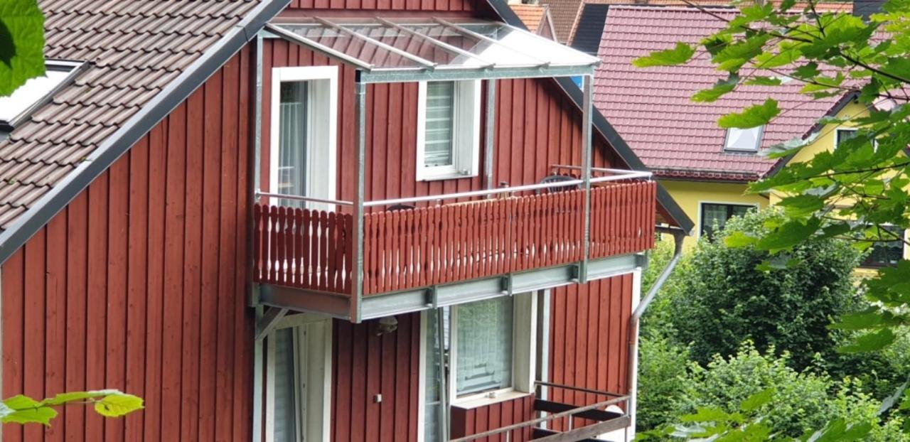 Fewo Mit Balkon Direkt Am Wald Und Wanderweg Ruhe Pur 2 Og 巴特萨克萨 外观 照片